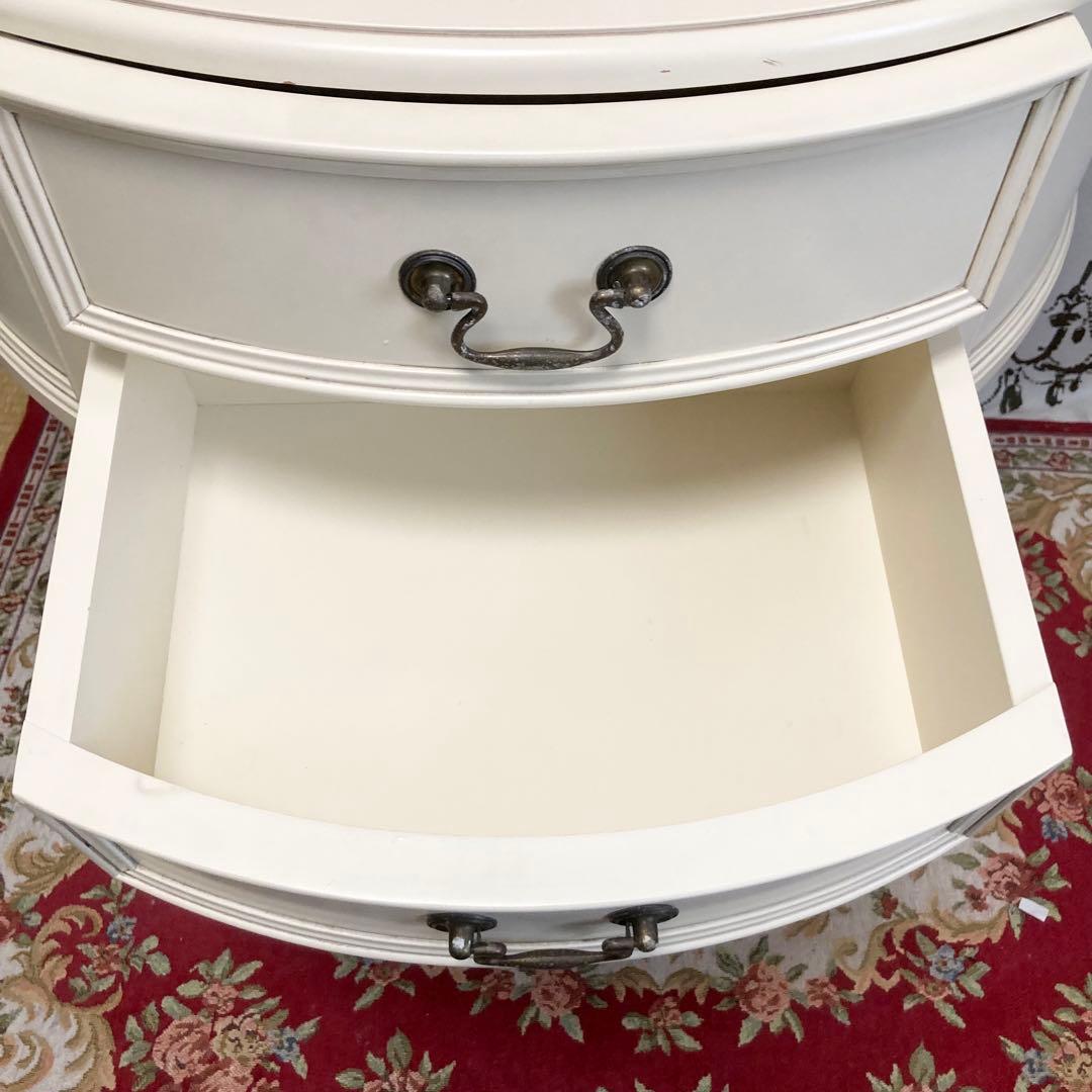 ローラアシュレイ クリフトン ハーフムーン チェスト サイドテーブル 家具