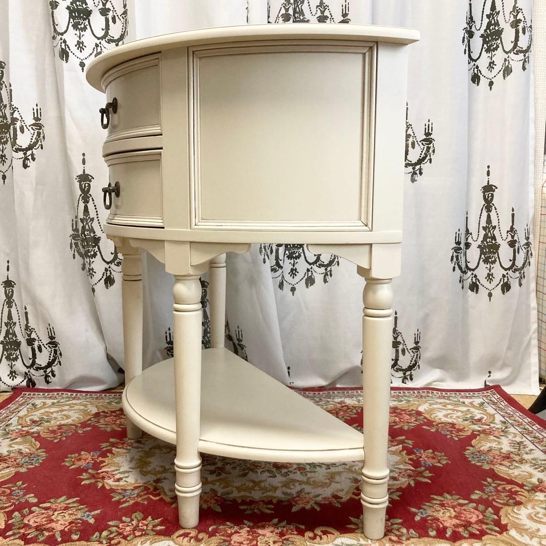 ローラアシュレイ クリフトン ハーフムーン チェスト サイドテーブル 家具