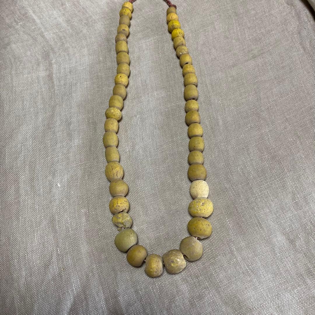 ジャワ島アンティークトンボ玉ネックレス