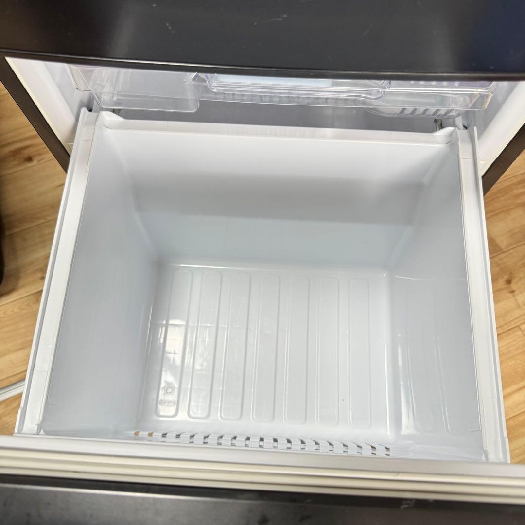 三菱 冷凍冷蔵庫 MR-P15EF-KK 2020年製 ブラック