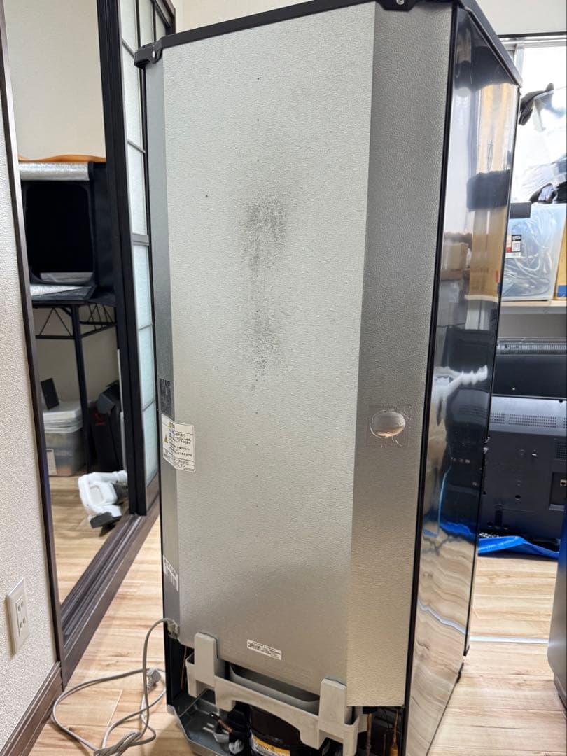 三菱 冷凍冷蔵庫 MR-P15EF-KK 2020年製 ブラック