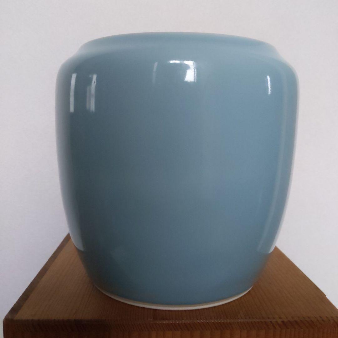 茶道具　皆具　手塚祥堂　作　青磁　平安　水指　杓立　建水　表千家　【匿名配送】