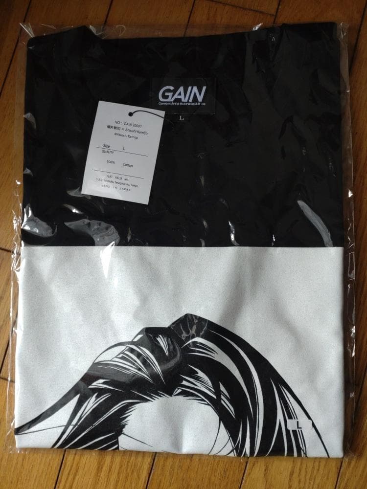 再販終了 新品 バクチク BUCK-TICK 櫻井敦司x上條淳士 Tシャツ(L