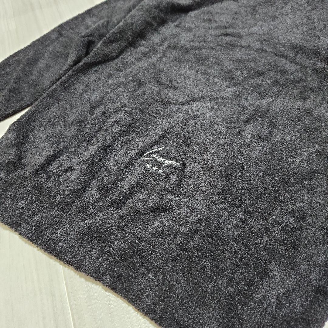 新品☆LUXEAKMPLUS☆フラッフィーニット&スカートセットアップ上下M黒