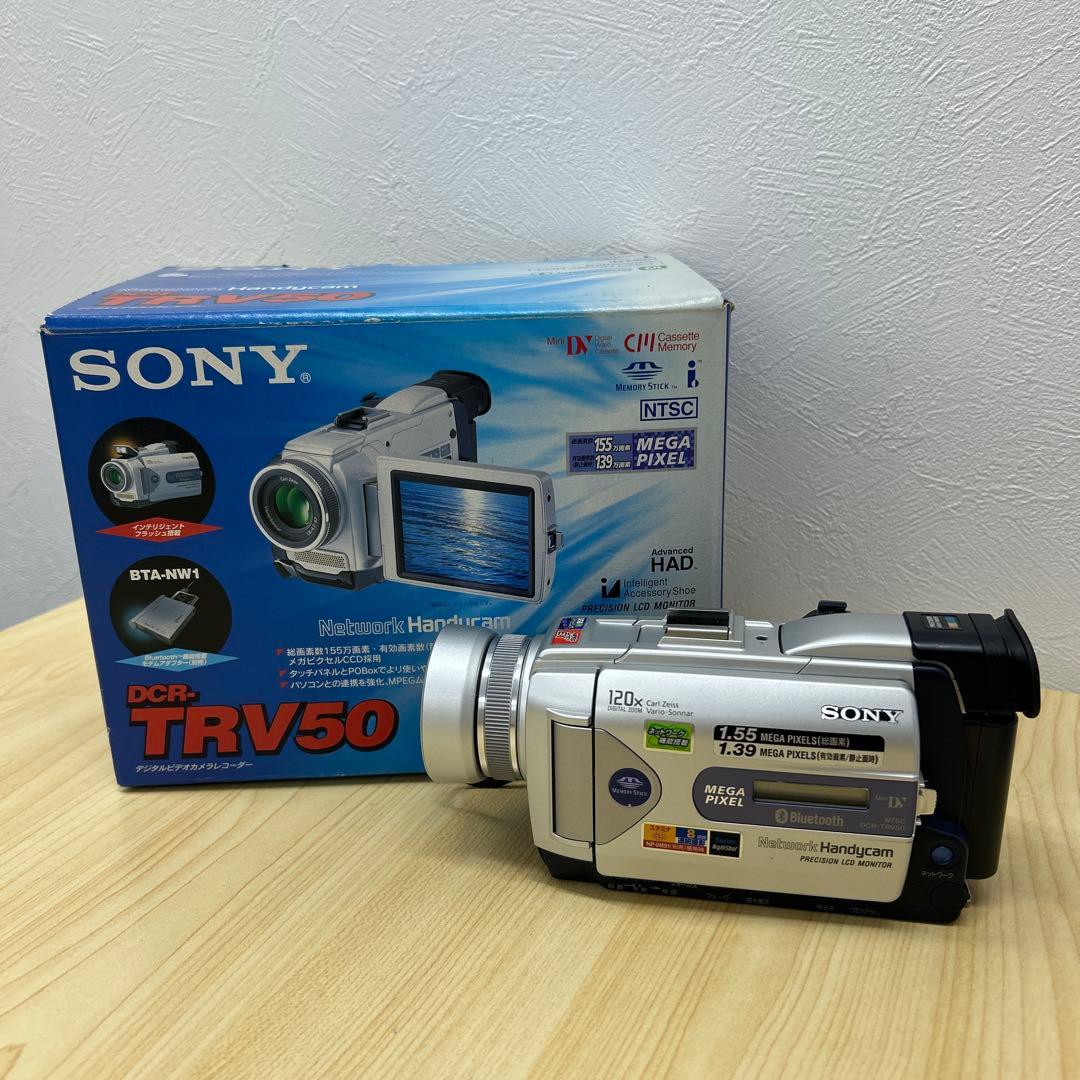 【稼動品】SONY Handycam DCR-TRV50 ビデオカメラ