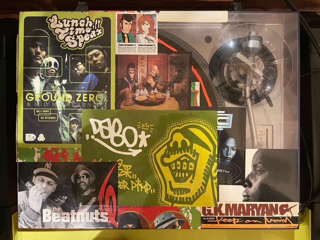 Technics SL-1200 MK3Dターンテーブル　StonesThrow