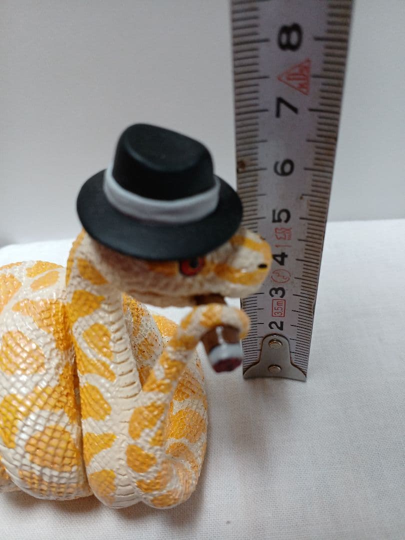 朝隈俊男さん　2013年　干支指人形　巳　み　フィギュア　７センチ　サイン入り