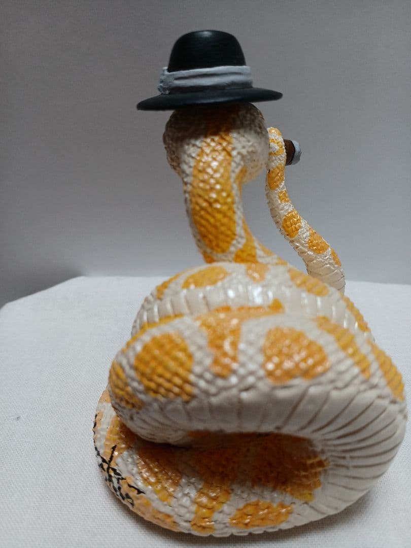 朝隈俊男さん　2013年　干支指人形　巳　み　フィギュア　７センチ　サイン入り