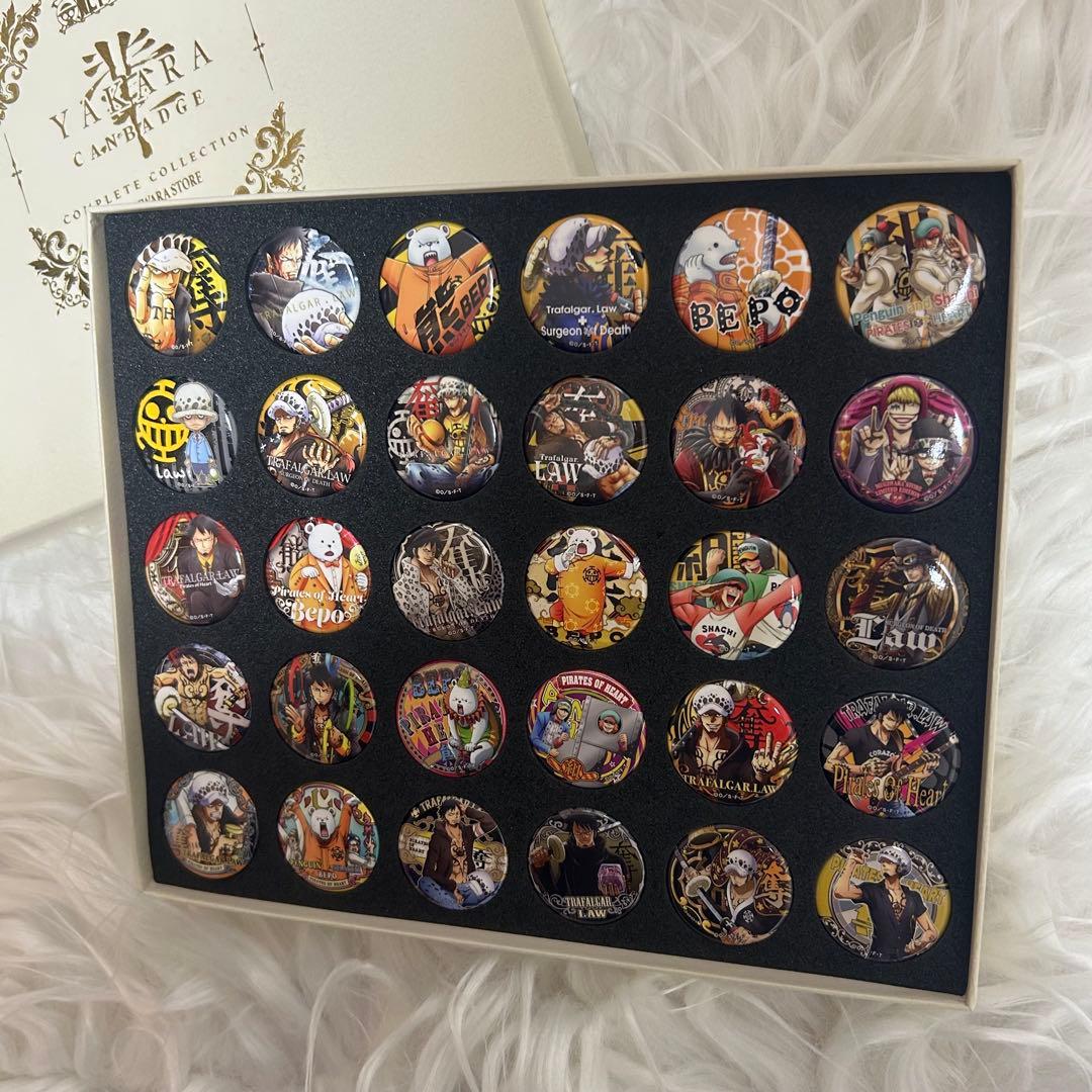輩缶バッジ トラファルガー・ロー　コンプリートコレクション　ワンピース