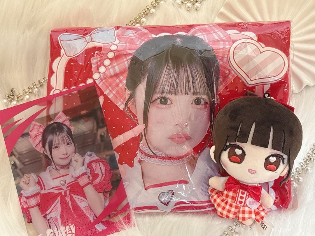 心花りり　武道館　オンラインくじ　A賞　F賞　ぬい　3点