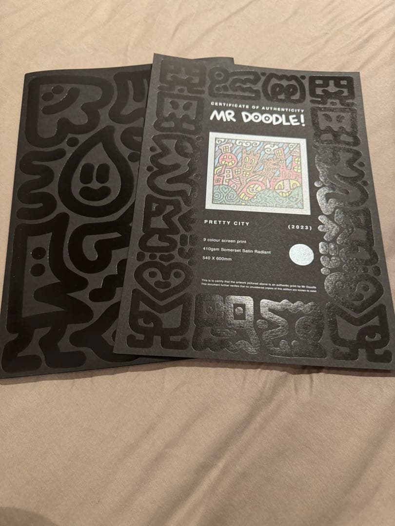 Mr Doodle版画 Pretty City 2023 Ed 100