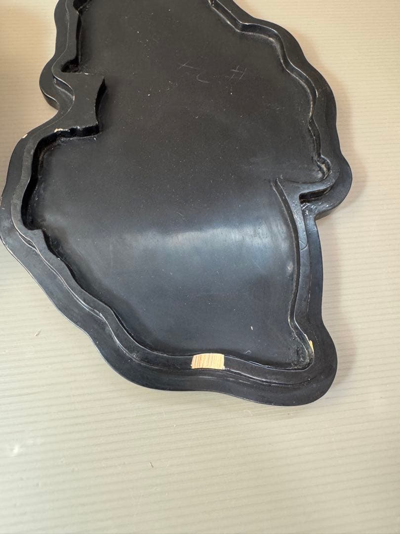 2706 中国古硯　鴛鴦文　時代物