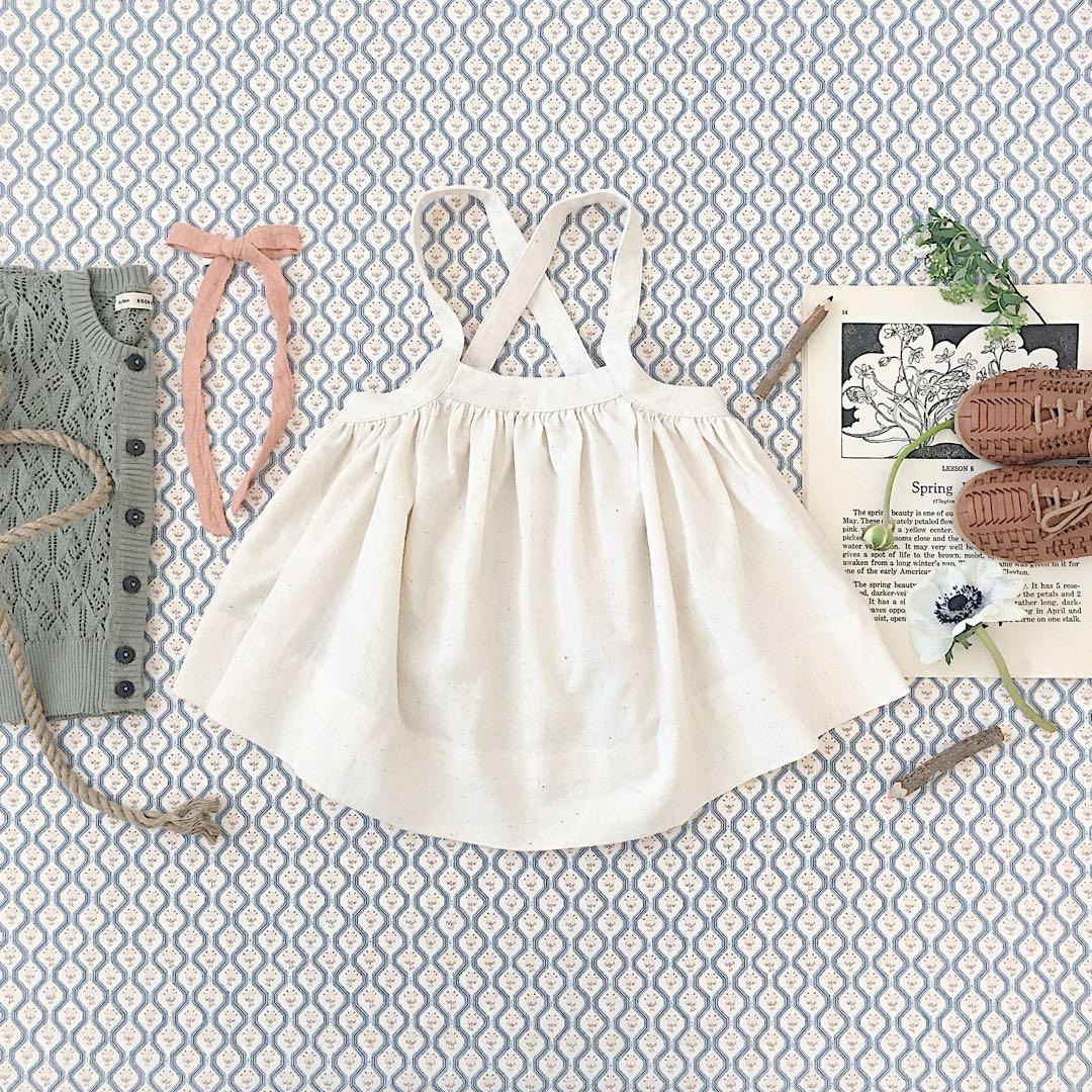 スカート soor ploom eloise pinafore 4y