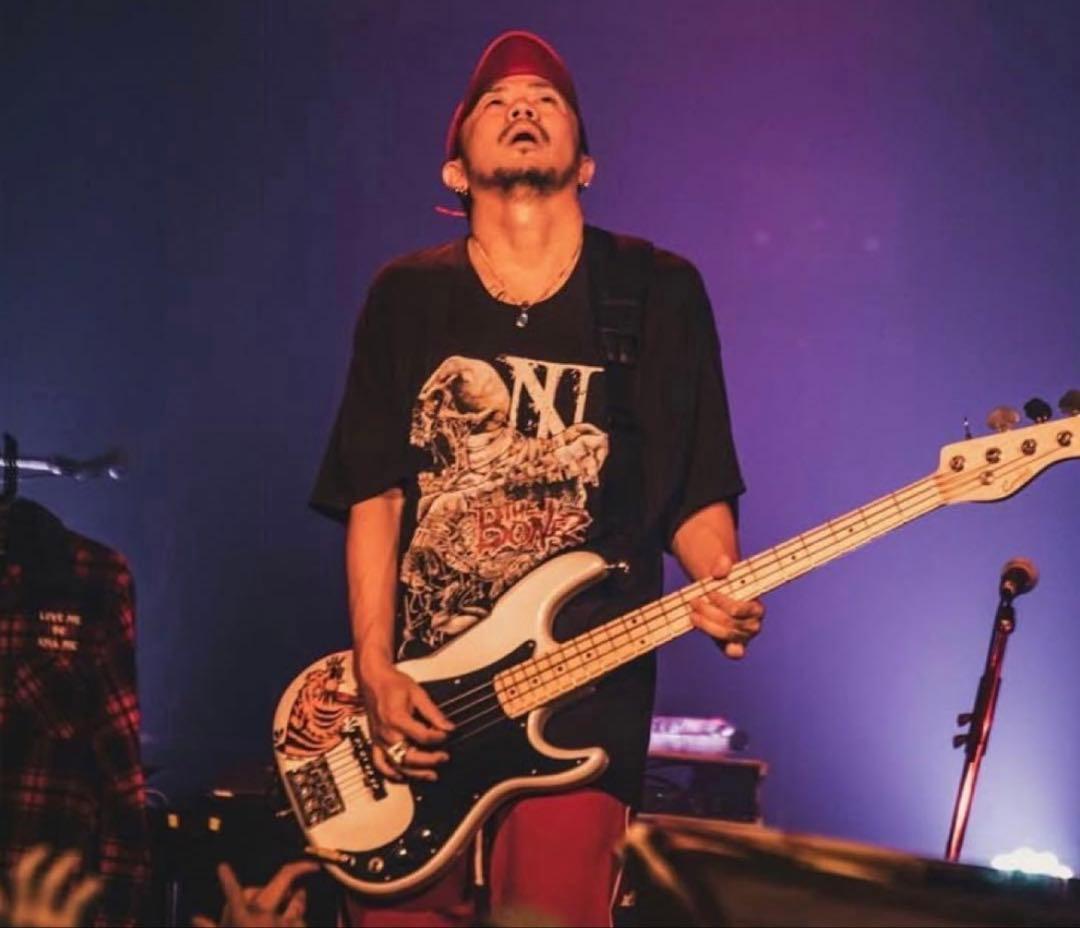 ✴︎The BONEZ Damaged Skull Tee Tシャツ L