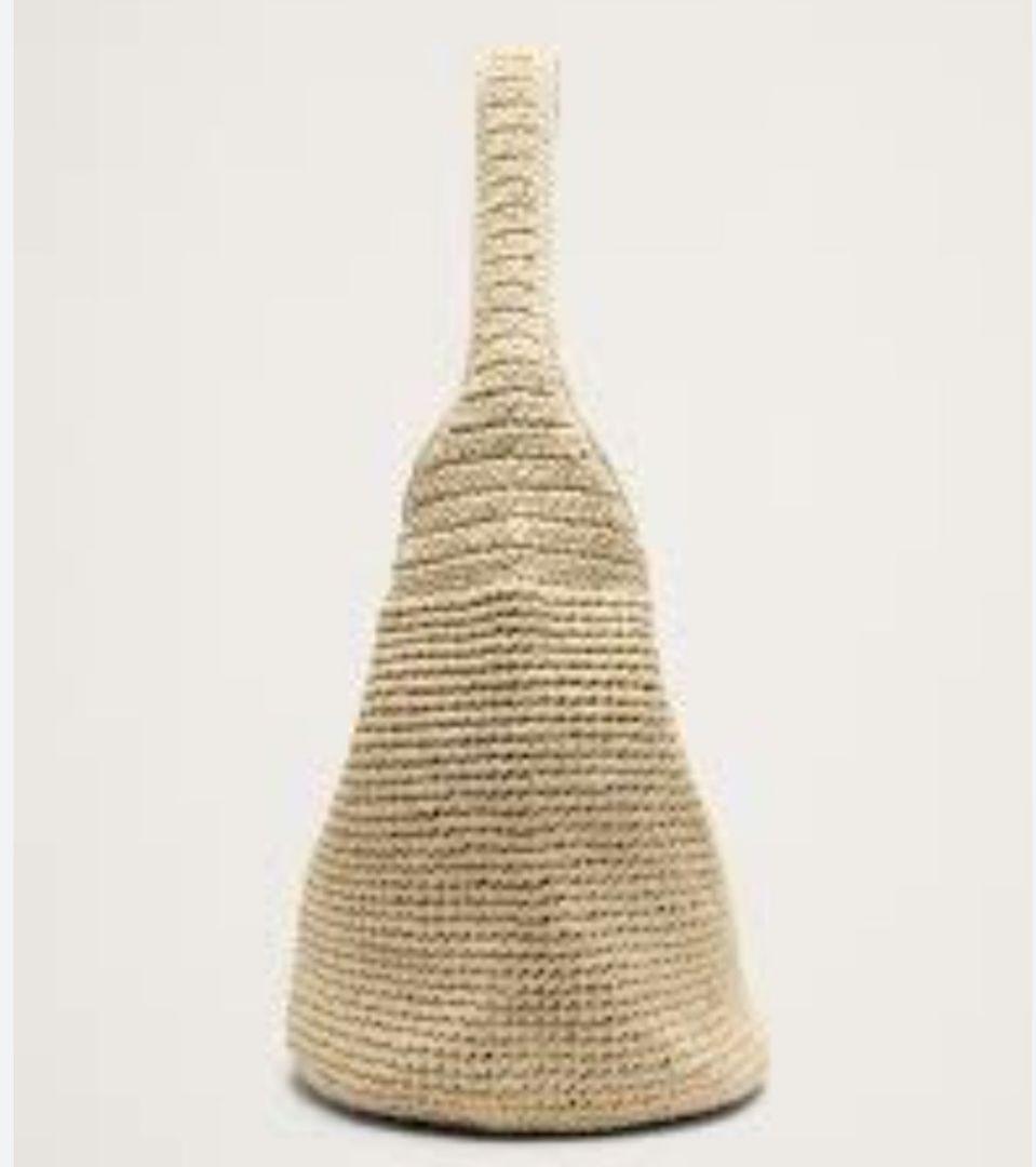 バナナリパブリック ラフィアトートバッグ