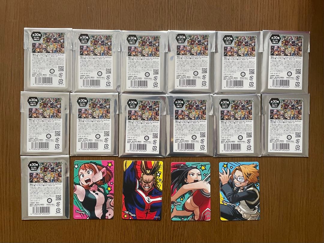 僕のヒーローアカデミア　マグネットステッカーコレクション　全種セット