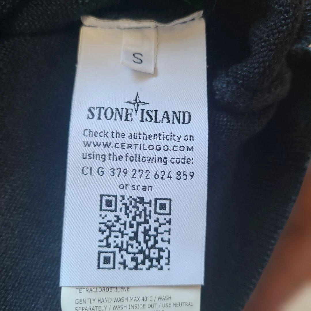 stone ストーンアイランド ニットパーカー 羊毛100 美 S