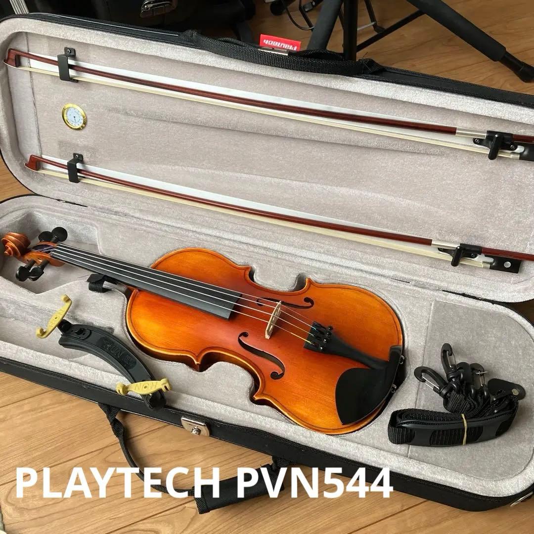 T*a様 バイオリン4/4 PLAYTECH PVN544 KUN肩当て 弓2本
