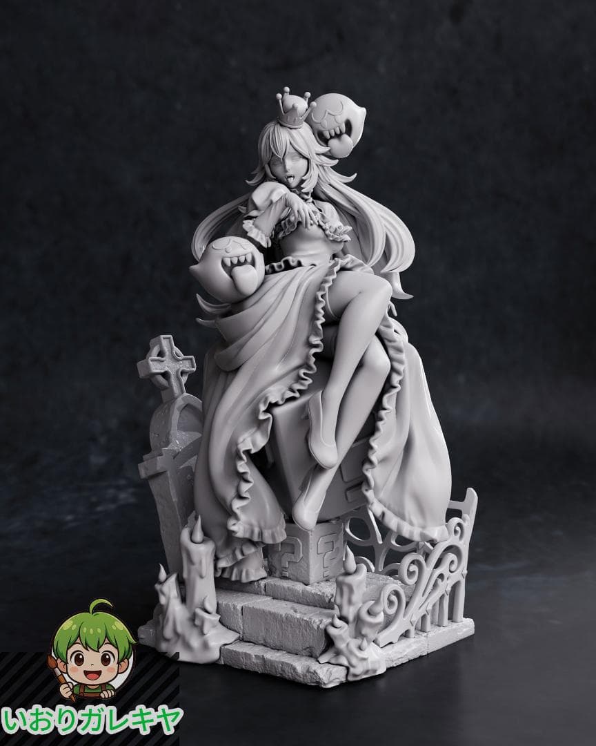 1/10　未塗装 未組立　フィギュア　ガレージキット 【 Boo Boo 】