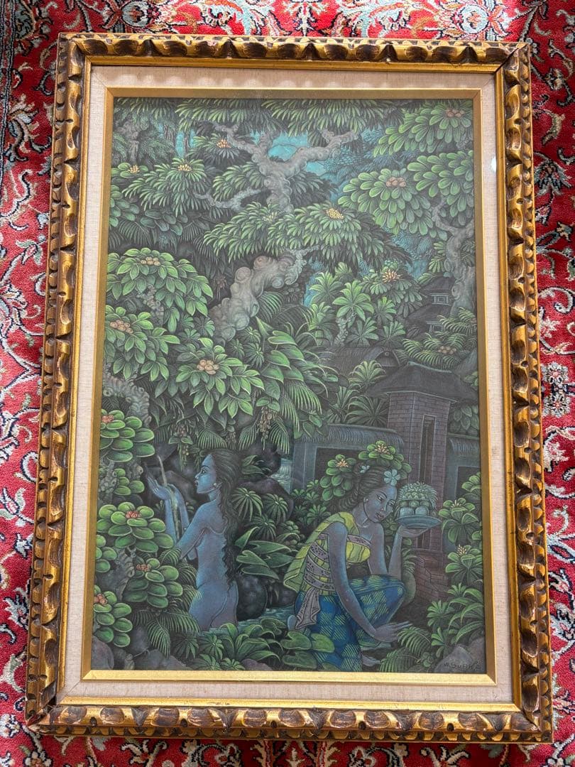 バリ島の風景画