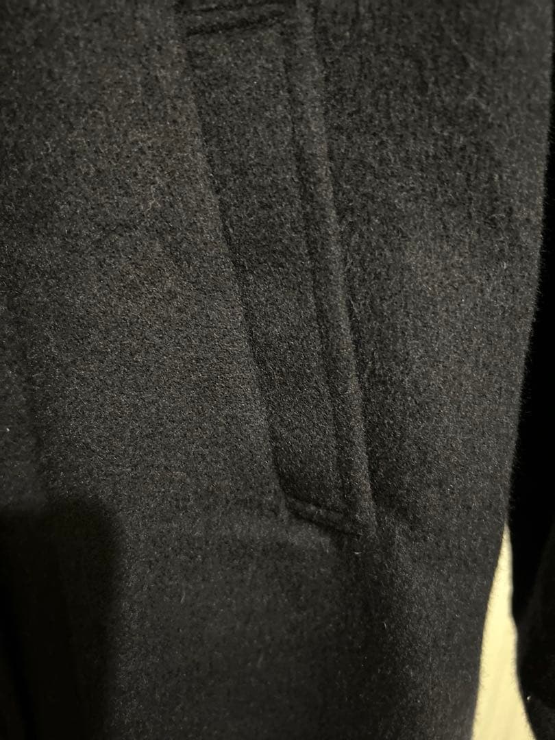 ドレッサージュ丸襟ウールコート