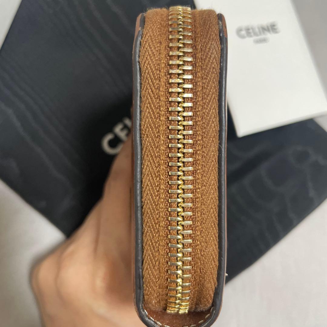 CELINE ジッパー ウォレット 財布 ケース ミニウォレット