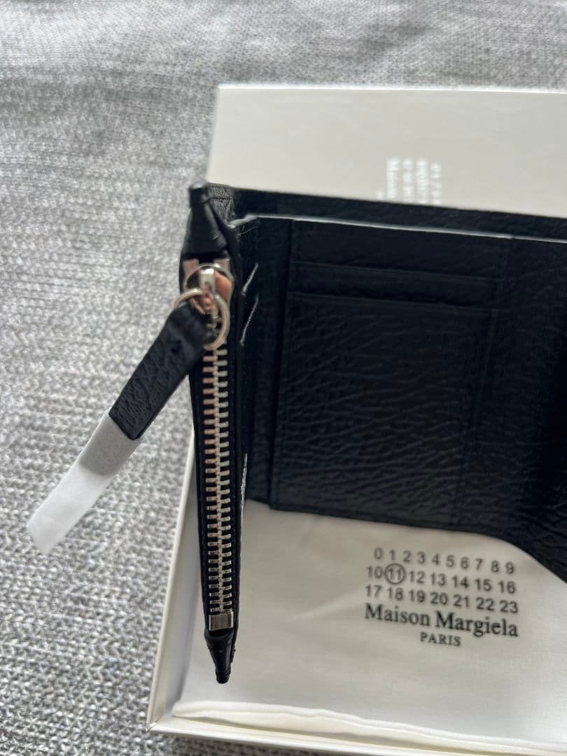 Maison Margiela 三つ折り財布 ブラック