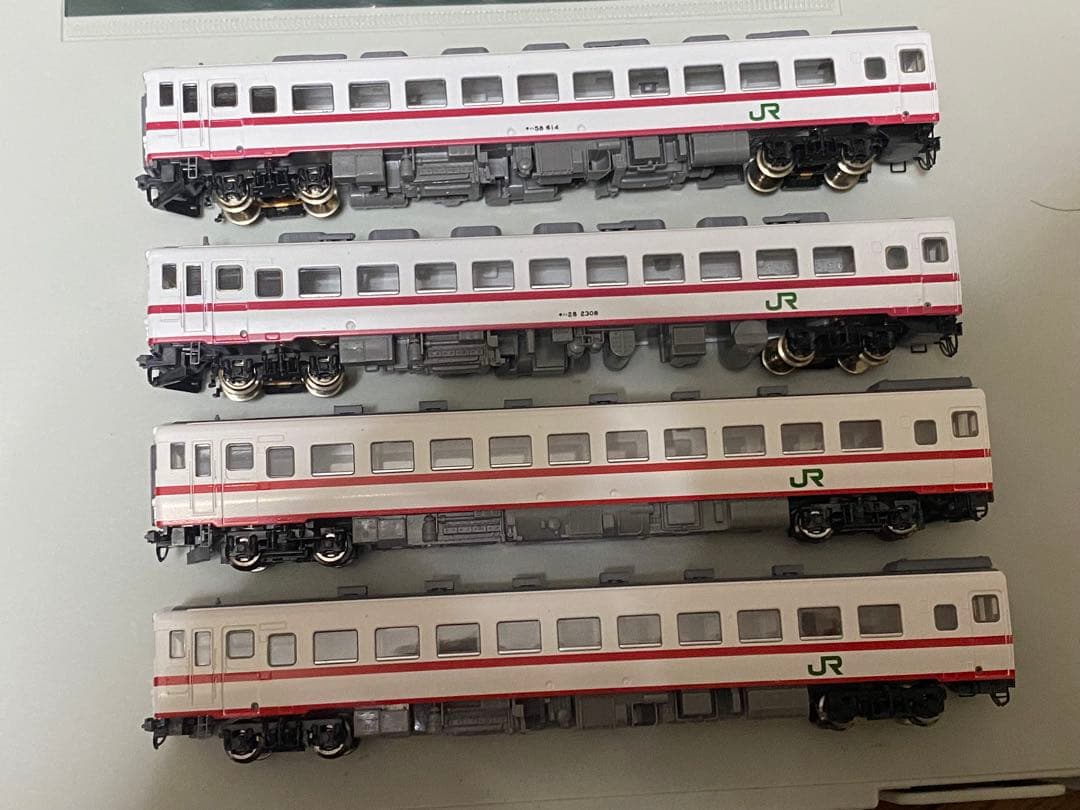 tomix キハ58系 盛岡色 冷房車/非冷房車 4両セット