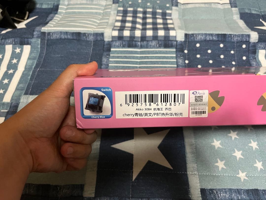 正規版 AKKO 3084 AKKO×ワンピース Cherry Blue