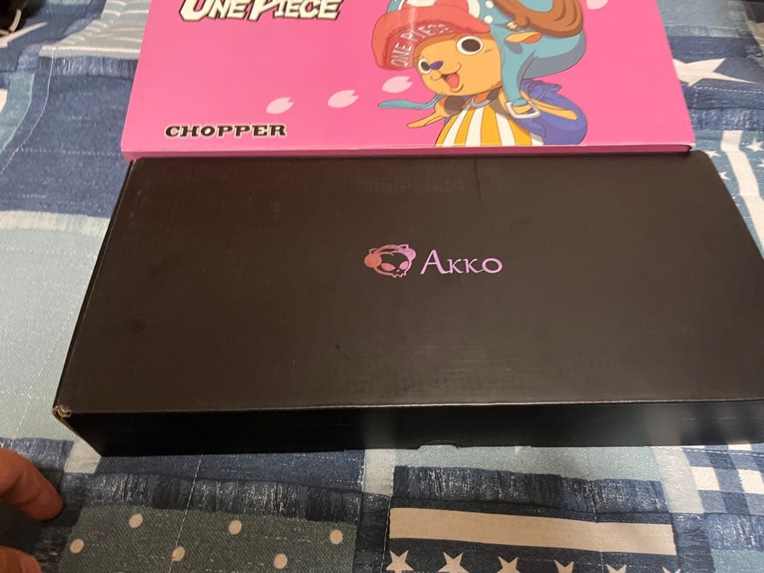 正規版 AKKO 3084 AKKO×ワンピース Cherry Blue