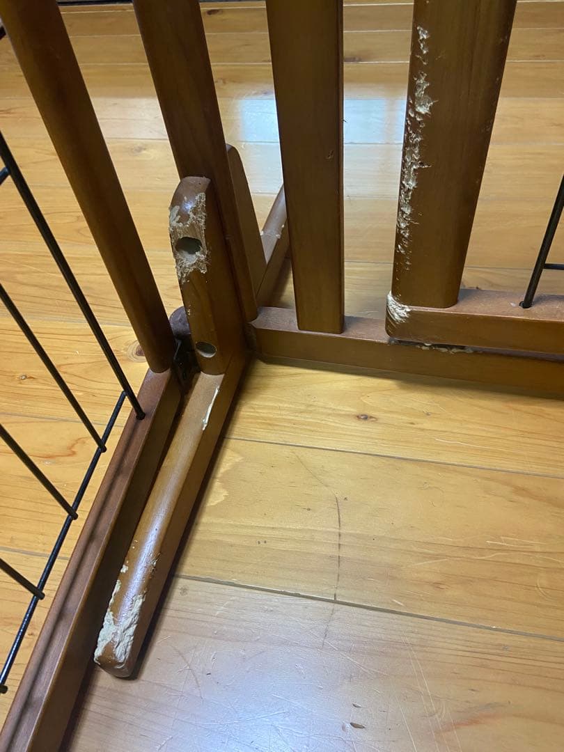 リッチェル　木製おくだけドア付きペットケージHレギュラーブラウン