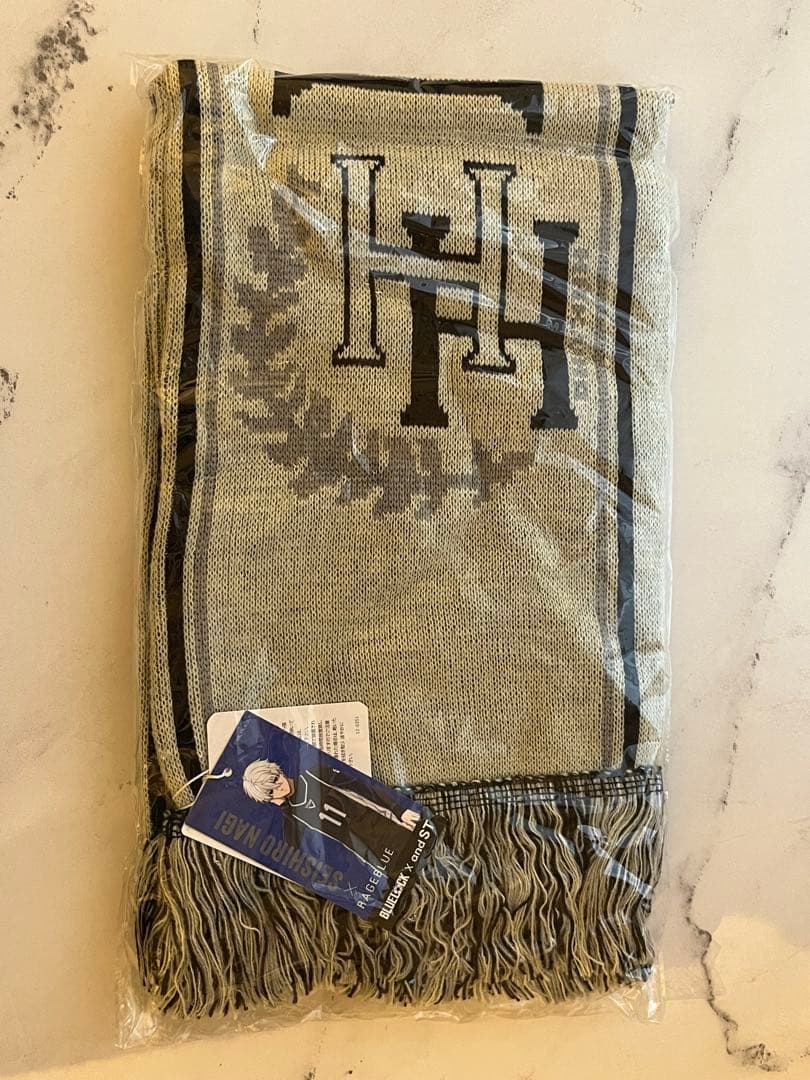 and ST RAGEBLUE 凪 誠士郎 サッカーニットマフラー