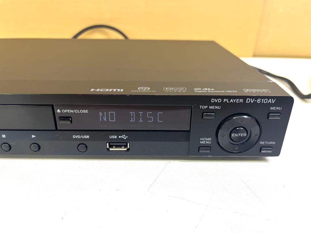 J60 パイオニア DVDプレーヤー DV-610AV 2011年製