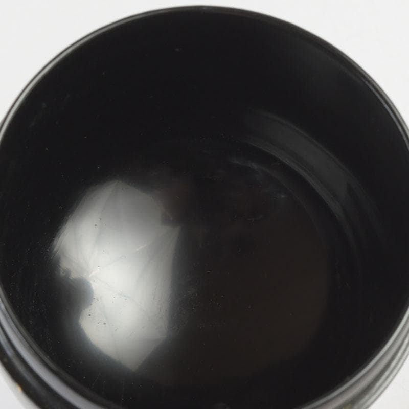 茶道具　智斎造　武蔵野蒔絵　中棗　共箱　V　9522