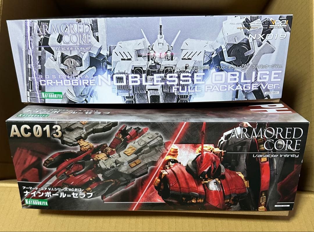 新品 アーマードコア ナインボール・セラフ　ノブリス・オブリージュ フルパ