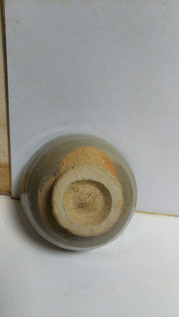 高台の抹茶碗茶道具です