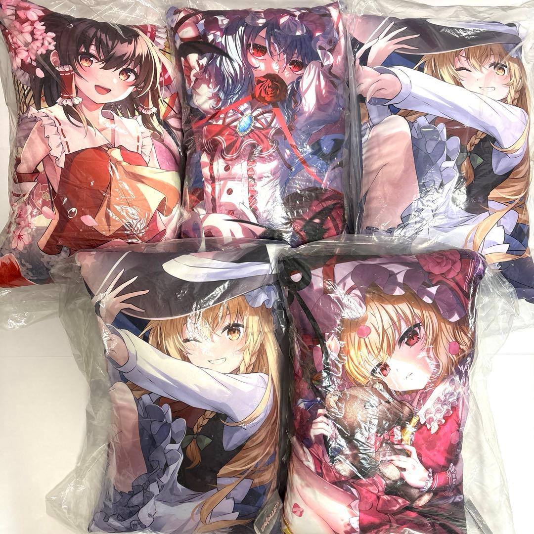 【新品未使用袋入り】東方Project 描き下ろし ビジュアルアート クッション