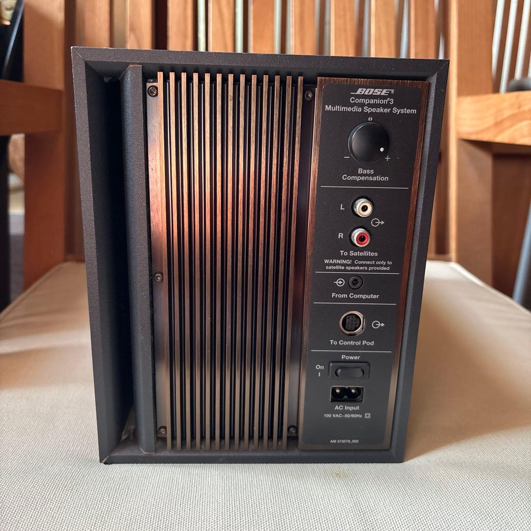 BOSE Companion 3 series Ⅱ 動作確認済み　スピーカー