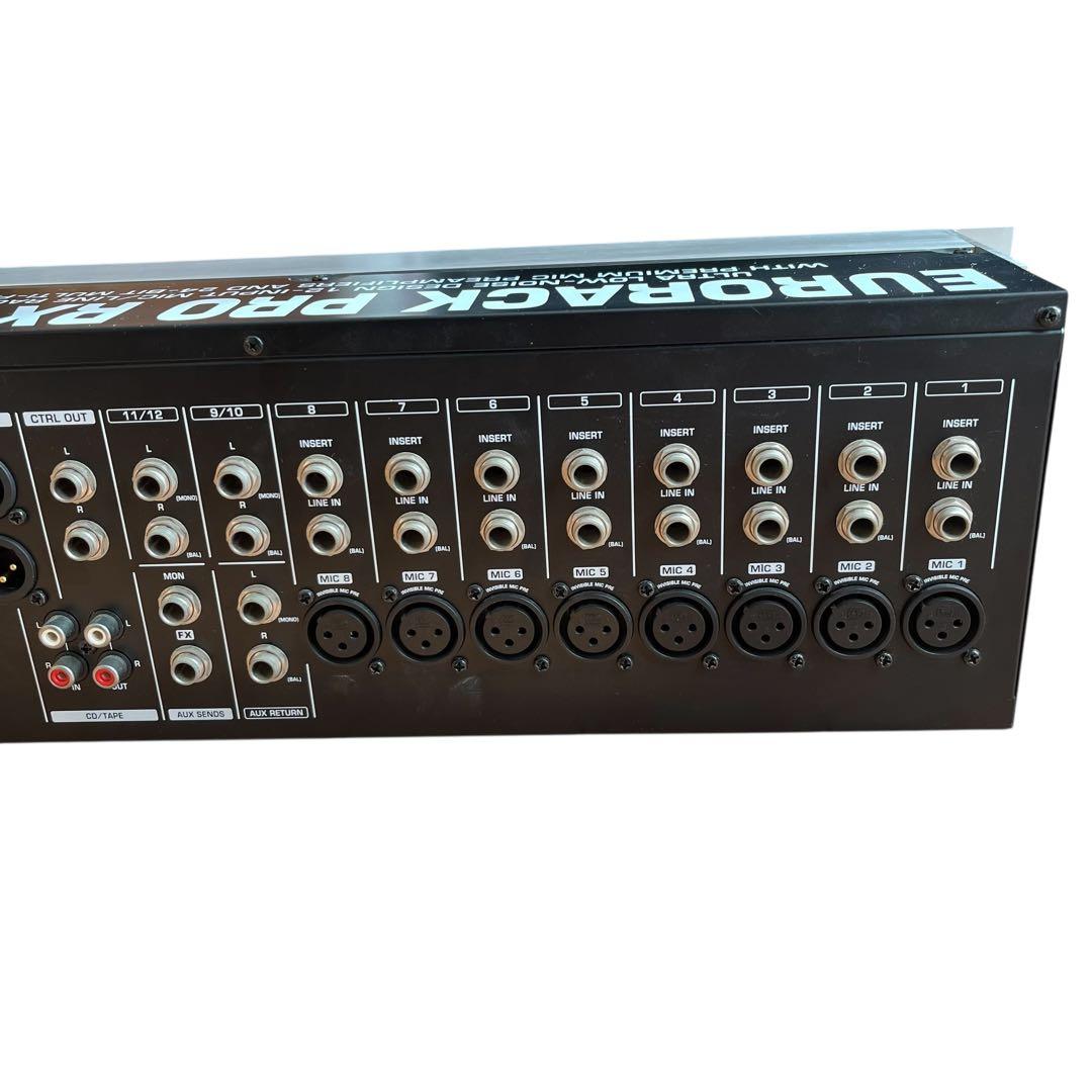 ラインミキサー Behringer eurorack pro RX1202FX