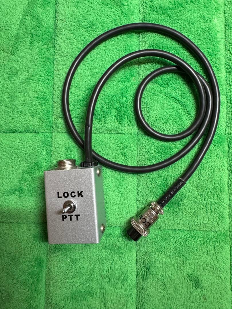 クリスタルマイク + LOCK PTTスイッチセット