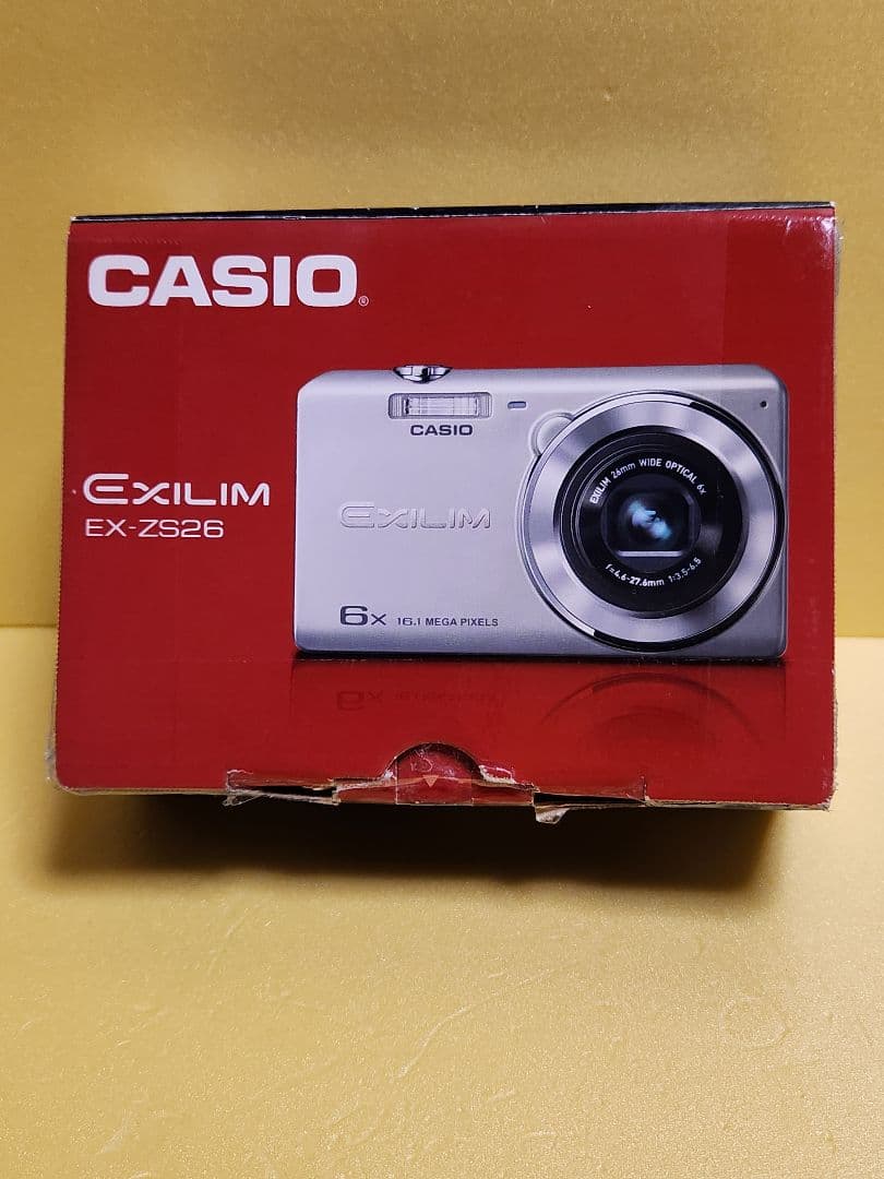 CASIO EXILIM EX-ZS26 コンパクトデジタルカメラ