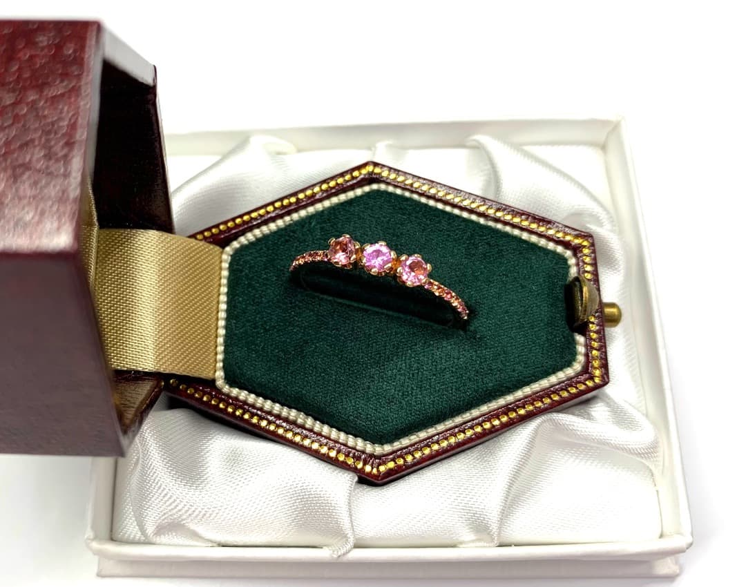 パーセルジュエリー レヴリ リング ピンクサファイア