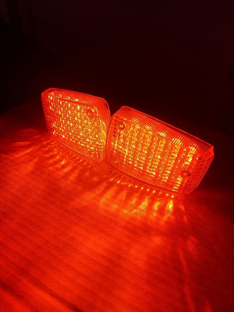 CBX400F 左右LEDフロントウインカー ジェイド リアウインカーセット