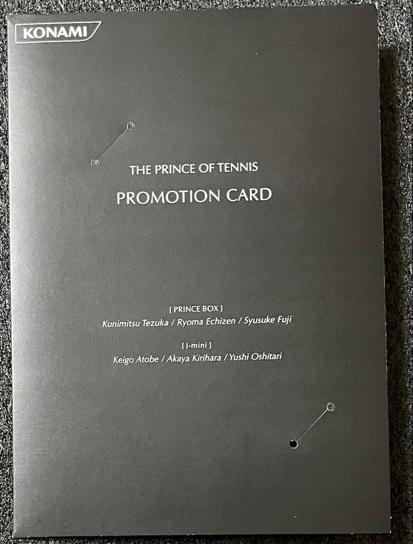 テニプリ　非売品　プロモ　台紙　越前手塚不二