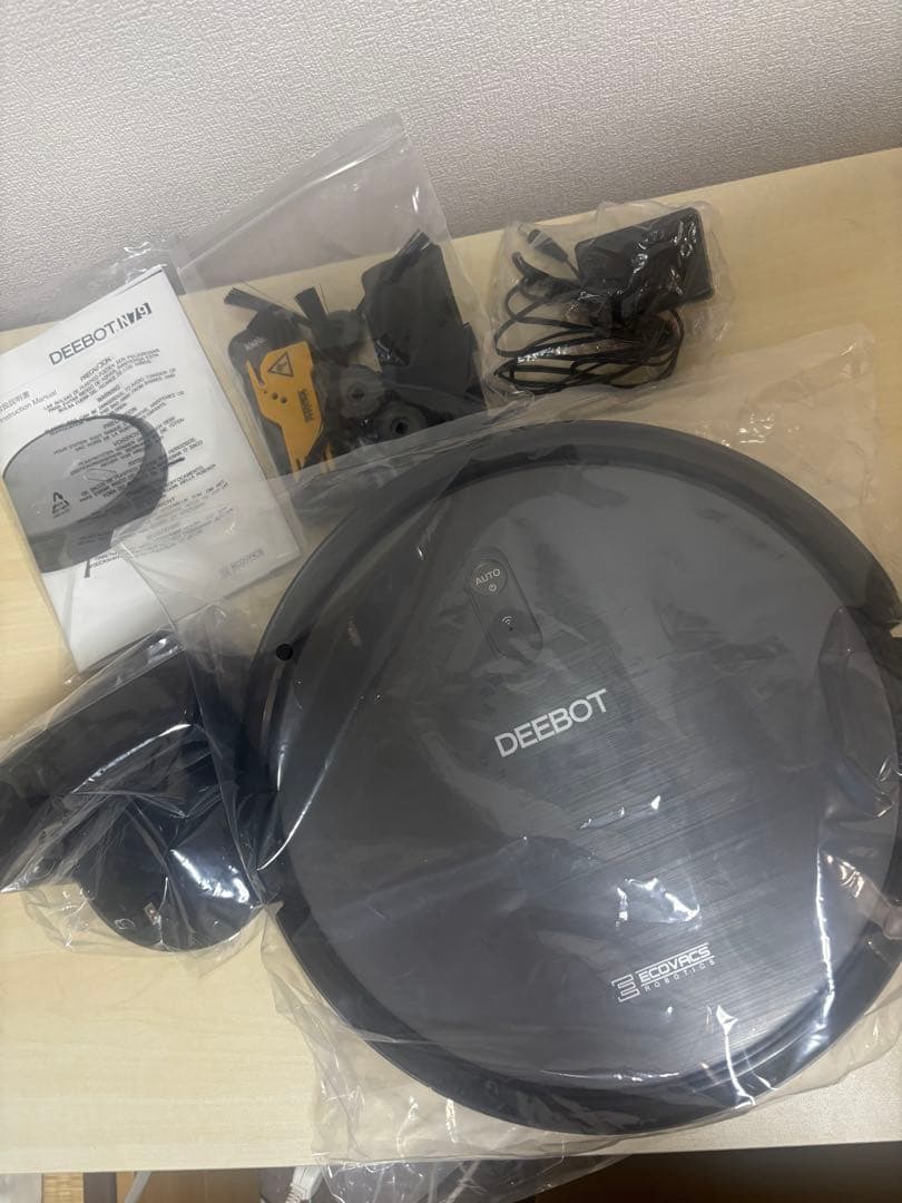 DEEBOT ECOVACS N79 ロボット掃除機 本体 ブラック お掃除ロボ
