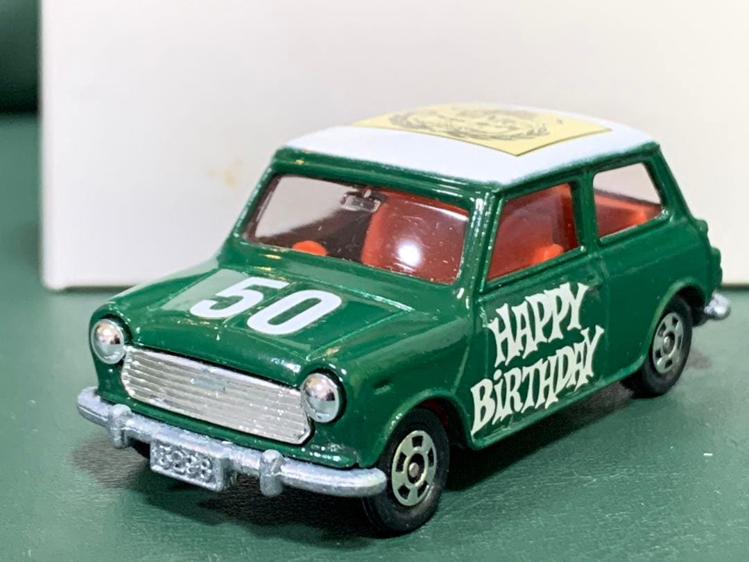 トミカ ミニクーパー 香港オリジナル ミニ50th グリーン