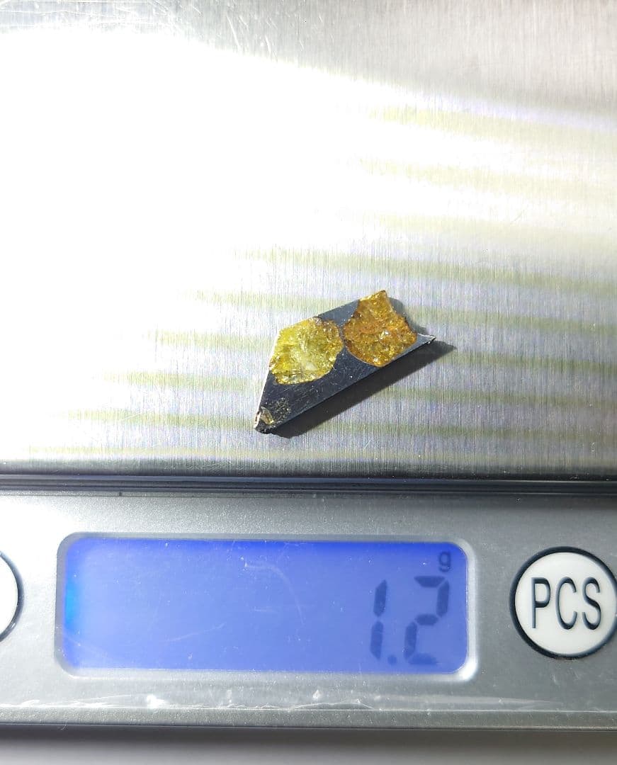 ねこし　イミラック隕石　パラサイト 標本ケース土台付き