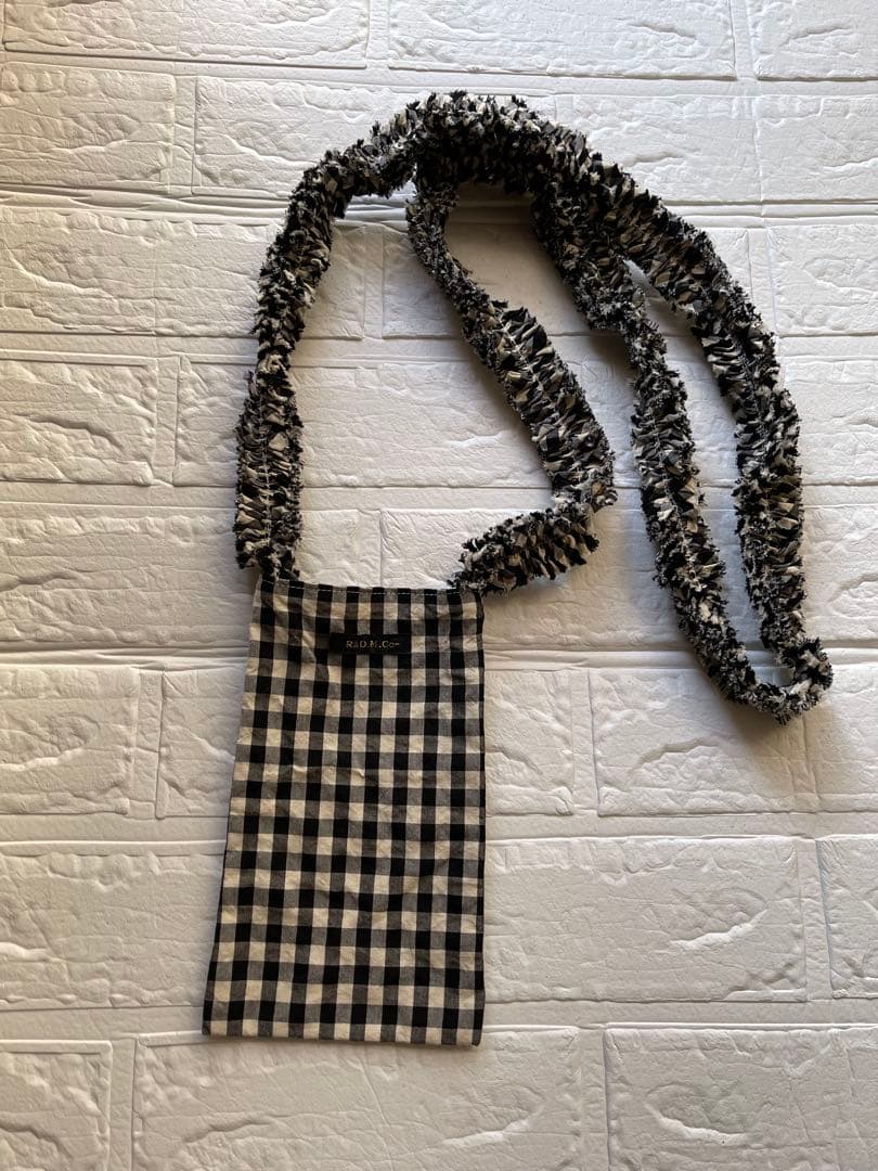 R.A.D.M. Co.❤️チェック柄スマホショルダー バッグ