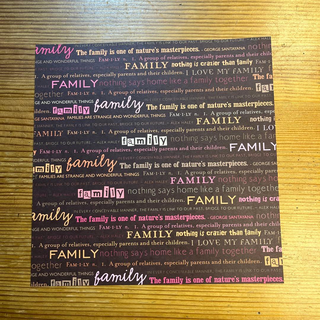 スクラップブック用　デザイン用紙　ステッカー