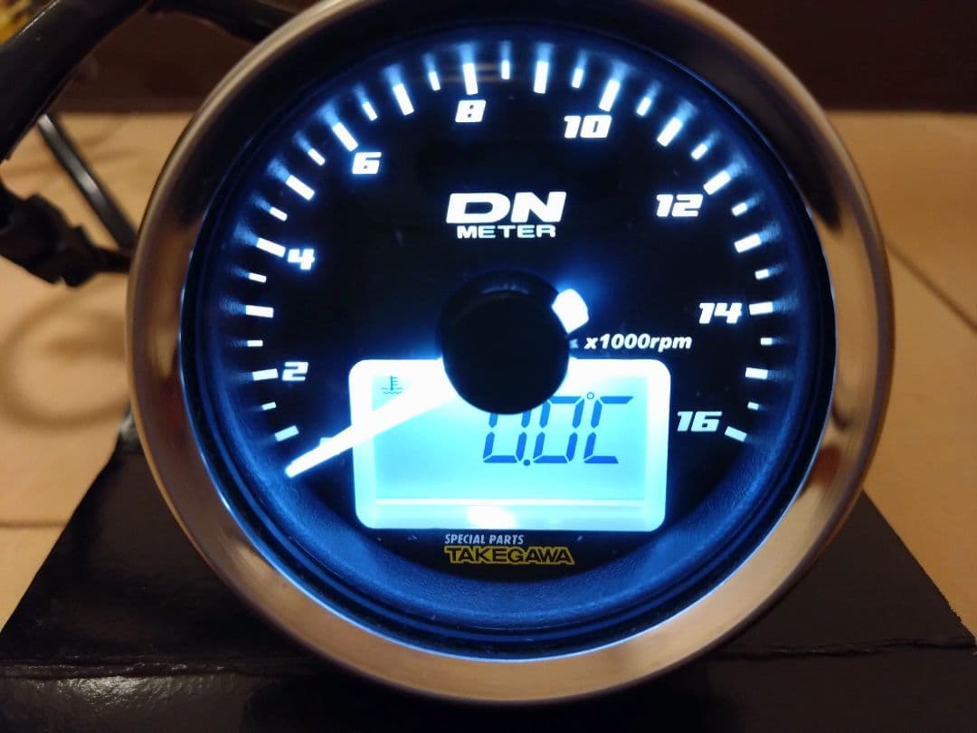 SP武川　05-05-3210 ミディアムDNタコメーター(ホワイトLED)